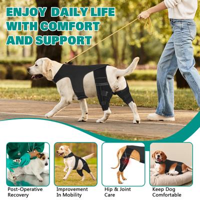 Show full view: Supet Double Leg ACL Tear Recovery Knee Brace for Dogs, X-Small slide 8 of 9