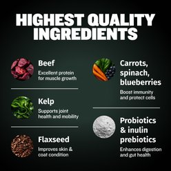 Bully Max 30/20 High Protein & Fat Beef Flavored Dry Dog Food, 15-lb bag slide 2 of 9