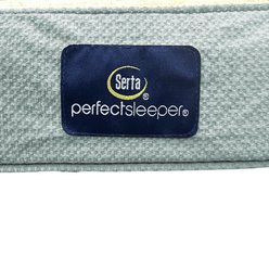 Serta Quilted Orthopedic Bolster Couch Dog & Cat Bed with Removable Cover, Blue, Large slide 2 of 6