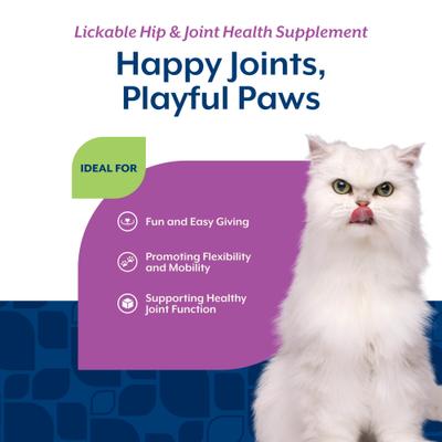 Show full view: NaturVet Lickable Salmon Flavor Hip & Joint Health Supplement for Cats, 3.2-fl oz slide 4 of 9