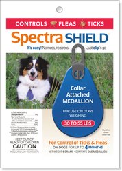 SpectraShield Flea & Tick Medallion for Medium Dogs