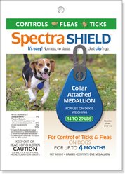 SpectraShield Flea & Tick Medallion for Small Dogs slide 1 of 5