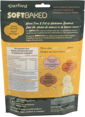 Show full view: Darford Super Cheesy! Adult Soft Baked Dog Treats, 10-oz bag slide 3 of 5