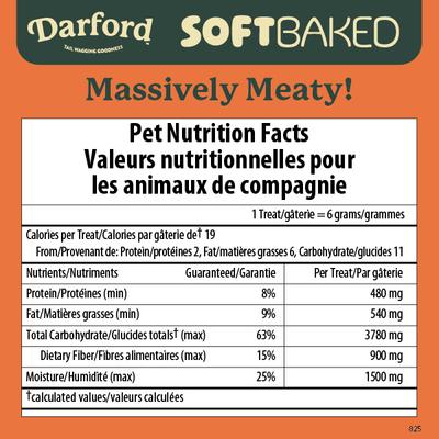 Show full view: Darford Massively Meaty! Beef Adult Soft Baked Dog Treats, 10-oz bag slide 5 of 6