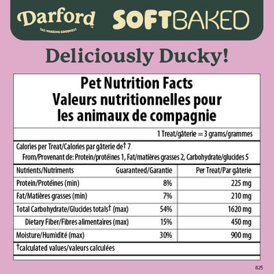 Show full view: Darford Deliciously Ducky! Adult Soft Baked Dog Treats, 10-oz bag slide 5 of 6