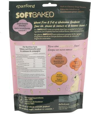 Show full view: Darford Deliciously Ducky! Adult Soft Baked Dog Treats, 10-oz bag slide 3 of 6