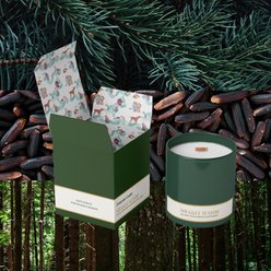 Companion Candles Snuggle Season Balsam, Tonka Bean & Evergreen Pet-Safe Candle, 11.8-oz jar slide 2 of 6