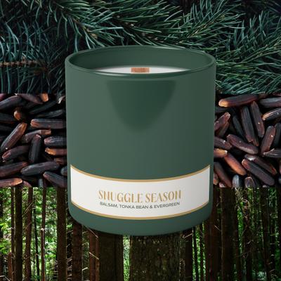 Show full view: Companion Candles Snuggle Season Balsam, Tonka Bean & Evergreen Pet-Safe Candle, 11.8-oz jar slide 2 of 6