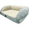 Show in main carousel: Serta Quilted Orthopedic Bolster Couch Dog & Cat Bed with Removable Cover, Blue, Large slide 2 of 7