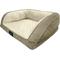 Show in main carousel: Serta Quilted Orthopedic Bolster Couch Dog & Cat Bed with Removable Cover, Tan, Medium slide 2 of 7