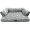 Show in main carousel: Beautyrest Super Lux Sofa Extended Sleep Surface Orthopedic Bolster Dog & Cat Bed, X-Large, Gray slide 1 of 6