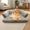 Show in main carousel: Beautyrest Super Lux Sofa Extended Sleep Surface Orthopedic Bolster Dog & Cat Bed, X-Large, Brown slide 4 of 6