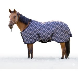 Kensington Protective Products Signature Heavy Weight Horse Turnout Blanket, 69-in, Deluxe Black