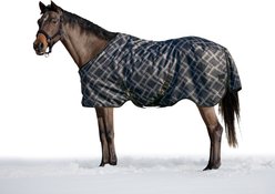 Kensington Protective Products Signature Heavy Weight Pony Horse Turnout Blanket, 57-in, Deluxe Black
