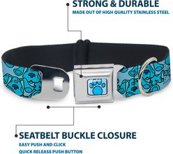 Buckle-Down Nickelodeon Blues Clues Blue Poses Dog Collar, Large: 15 to 24-in neck, 1-in wide slide 2 of 8