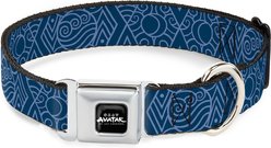 Buckle-Down Nickelodeon Avatar Last Airbender Water Element Symbol Dog Collar, Medium: 16 to 23-in neck, 1.5-in wide