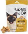 WellJoy Immune Chicken Grain-Free Soft & Chewy Cat Treats, 3.2-oz pouch, 120 count