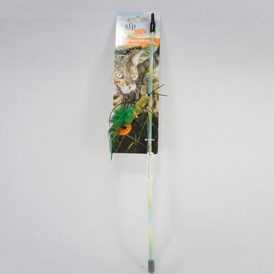 Show full view: allforpaws Natural Instinct Cat Bait Dragon Fly Wand Cat Toy slide 6 of 6