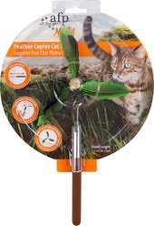 allforpaws Natural Instinct Feather CopterWand Cat Toy