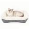 Show in main carousel: Niubya Indoor Furniture Style Sofa Dog & Cat Bed with Slip Resistant Bottom, Grey slide 1 of 10