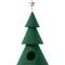 Show in main carousel: Wooflex House Party Decoration Christmas 60-in Fleece Cat Tree Tower & 2 Condos, Green, Large slide 8 of 9