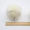 Show in main carousel: EYS Furbul Sustainable Handmade Short Wool Sheepskin Snuggle Ball Plush Dog Toy, Ivory slide 3 of 6
