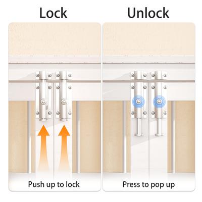 Show full view: Xbrigh Heavy Duty Indoor Wooden Furniture Style End Table Dog Crate with Multiple Secure Locks, White, Large: 42 inch slide 8 of 11