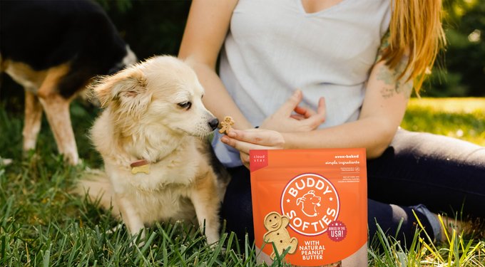 Buddy Biscuits Softies with Bacon & Cheese Soft & Chewy Dog Treats
