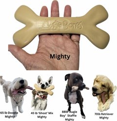 Augie Bones Mighty Beef Plant Based Tough Dog Chew Toy, Brown, 7.5-in, 1 count slide 2 of 2
