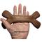Show in main carousel: Augie Bones Mighty Softer Bacon Puppy & Senior Dog Chew Toy, Brick Red, 7.5-in, 1 count slide 3 of 4