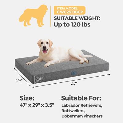 Show full view: Veehoo Chew Proof Dog Crate Mat, Black, XX-Large slide 2 of 9