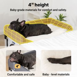 Veehoo Beside Dog Bunk Bed, Grey slide 2 of 7