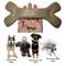 Show in main carousel: Augie Bones Mega Peanut Butter Plant Based Tough Dog Chew Toy, Tan, 9.5-in, 1 count slide 4 of 5
