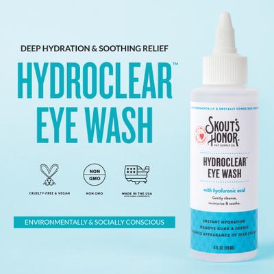 Show full view: Skout's Honor Hydroclear Dog & Cat Eye Wash, 4-fl oz bottle slide 4 of 10