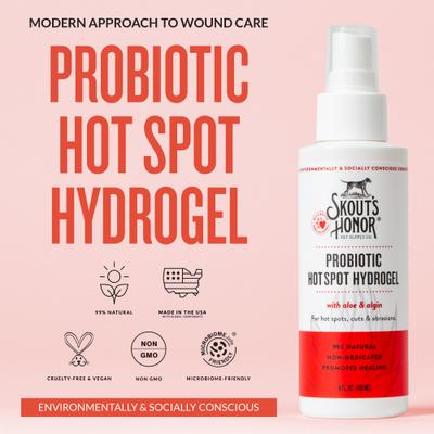 Show full view: Skout's Honor Probiotic Hot Spot Hydrogel, 4-fl oz bottle slide 2 of 11