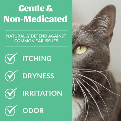 Show full view: Skout's Honor Probiotic Cat Ear Cleaner, 4-fl oz bottle slide 5 of 12