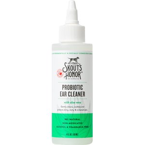 Skout's Honor Probiotic Dog Ear Cleaner, 4-fl oz bottle