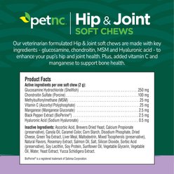 petnc Hip & Joint Soft Chews Joint Supplement for Dogs, 90 count slide 2 of 9