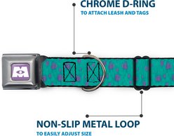 Buckle-Down Disney Monsters Inc Sulley Bounding Spots Dog Collar, Medium: 11 to 16.5-in neck, 1-in wide slide 2 of 8
