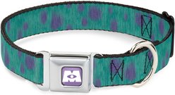 Buckle-Down Disney Monsters Inc Sulley Bounding Spots Dog Collar, Small: 9.5 to 13-in neck, 1-in wide