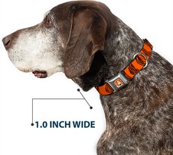 Buckle-Down Disney Tigger Stripes Dog Collar, Large: 20 to 31-in neck, 1.5-in wide slide 2 of 8