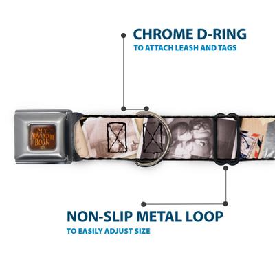 Show full view: Buckle-Down Disney Up Adventure Book Snapshots Post Cards Dog Collar, Large: 15 to 24-in neck, 1-in wide slide 5 of 8