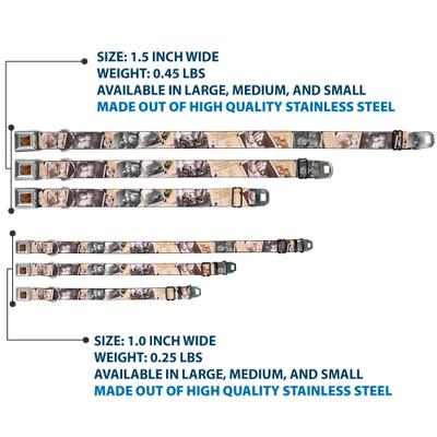 Show full view: Buckle-Down Disney Up Adventure Book Snapshots Post Cards Dog Collar, Large: 15 to 24-in neck, 1-in wide slide 3 of 8