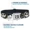 Show in main carousel: Buckle-Down Disney Nightmare Before Christmas Jack Expressions Dog Collar, Large: 20 to 31-in neck, 1.5-in wide slide 4 of 8