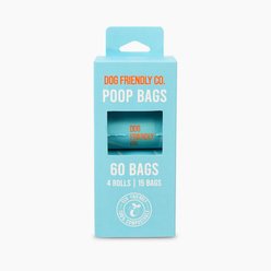 Dog Friendly Co. Dog Poop Bags Refills, Blue