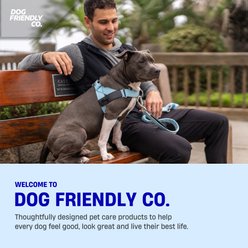 Dog Friendly Co. Comfortable & Secure with Quick Release Clip Buckle Reflective Tactical Dog Collar Black, Purple, Small slide 2 of 7