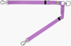 Dog Friendly Co. Tangle Free Reflective Walk Two Dog Leash Splitter, Purple