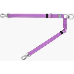 Dog Friendly Co. Tangle Free Reflective Walk Two Dog Leash Splitter, Purple