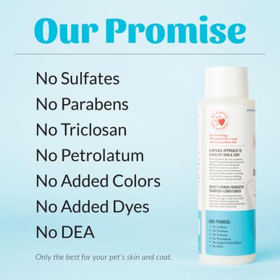 Show full view: Skout's Honor Probiotic Fragrance Free Cat Shampoo & Conditioner, 16-fl oz bottle slide 8 of 11