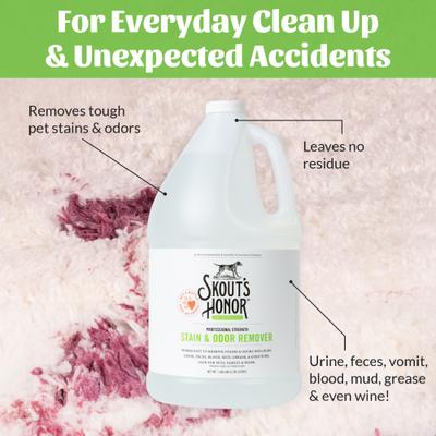 Show full view: Skout's Honor Professional Strength Stain & Odor Remover, 1-gal slide 6 of 14